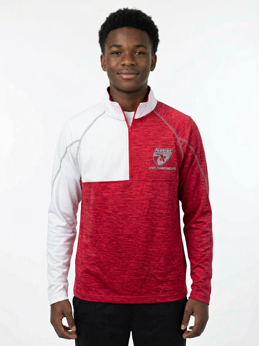 FHSAA Championship Series Red Performance 1/4 Zip Pullover