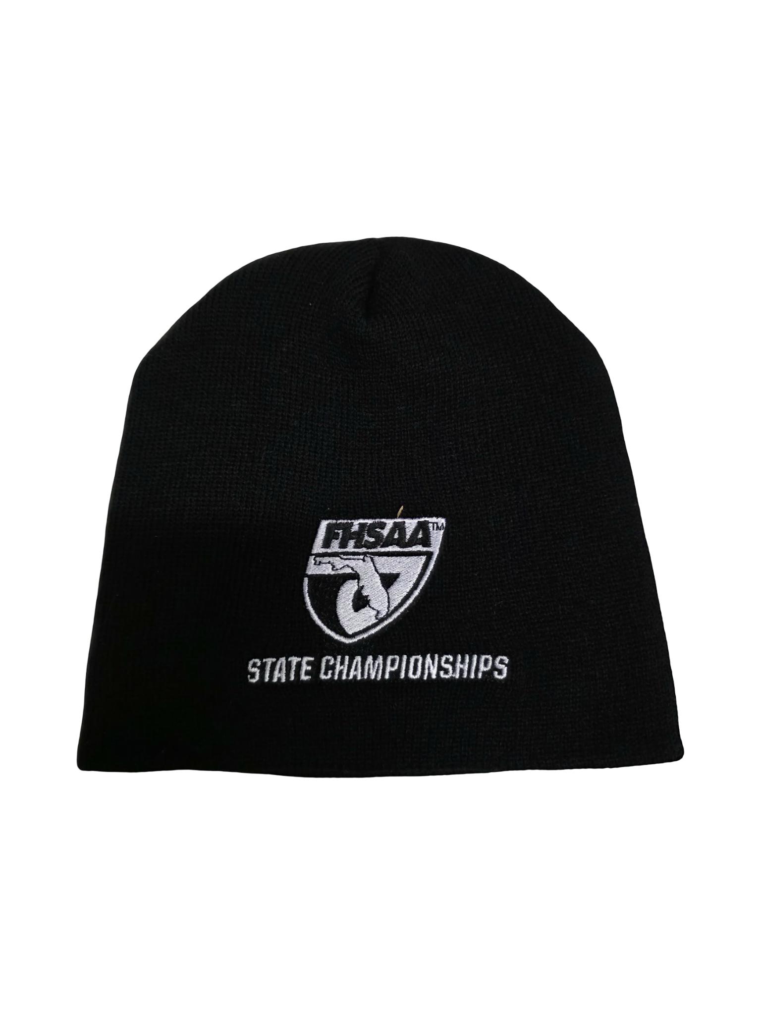 FHSAA Black Knit Beanie