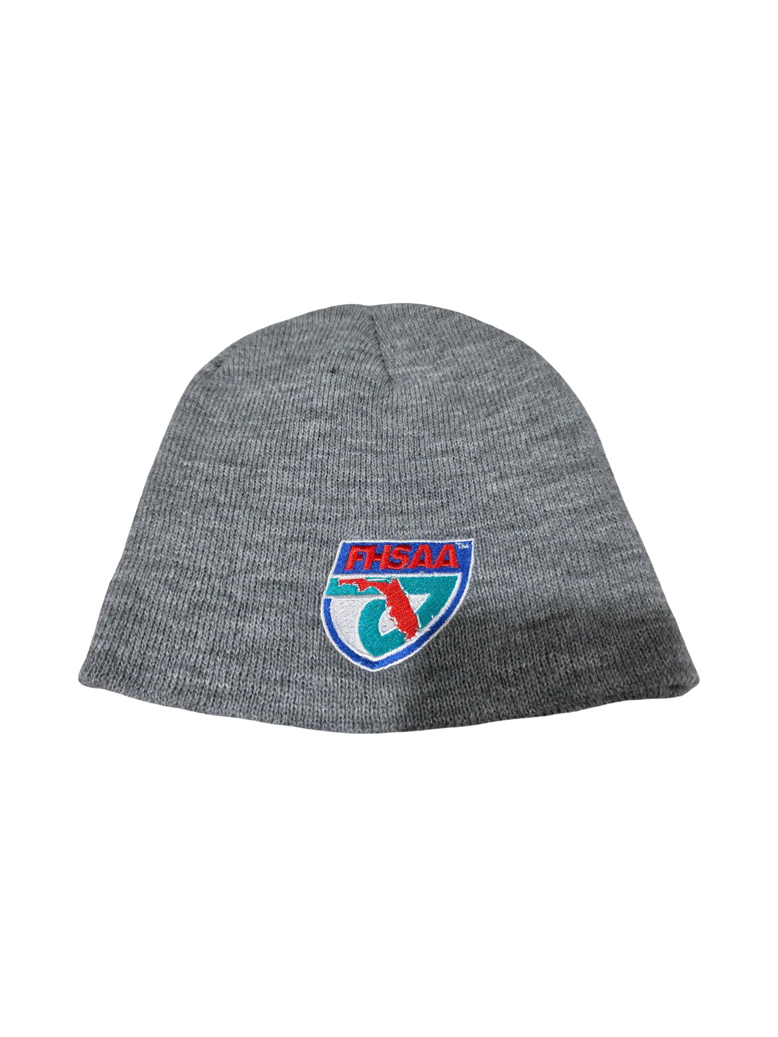 FHSAA Grey Heather Knit Beanie