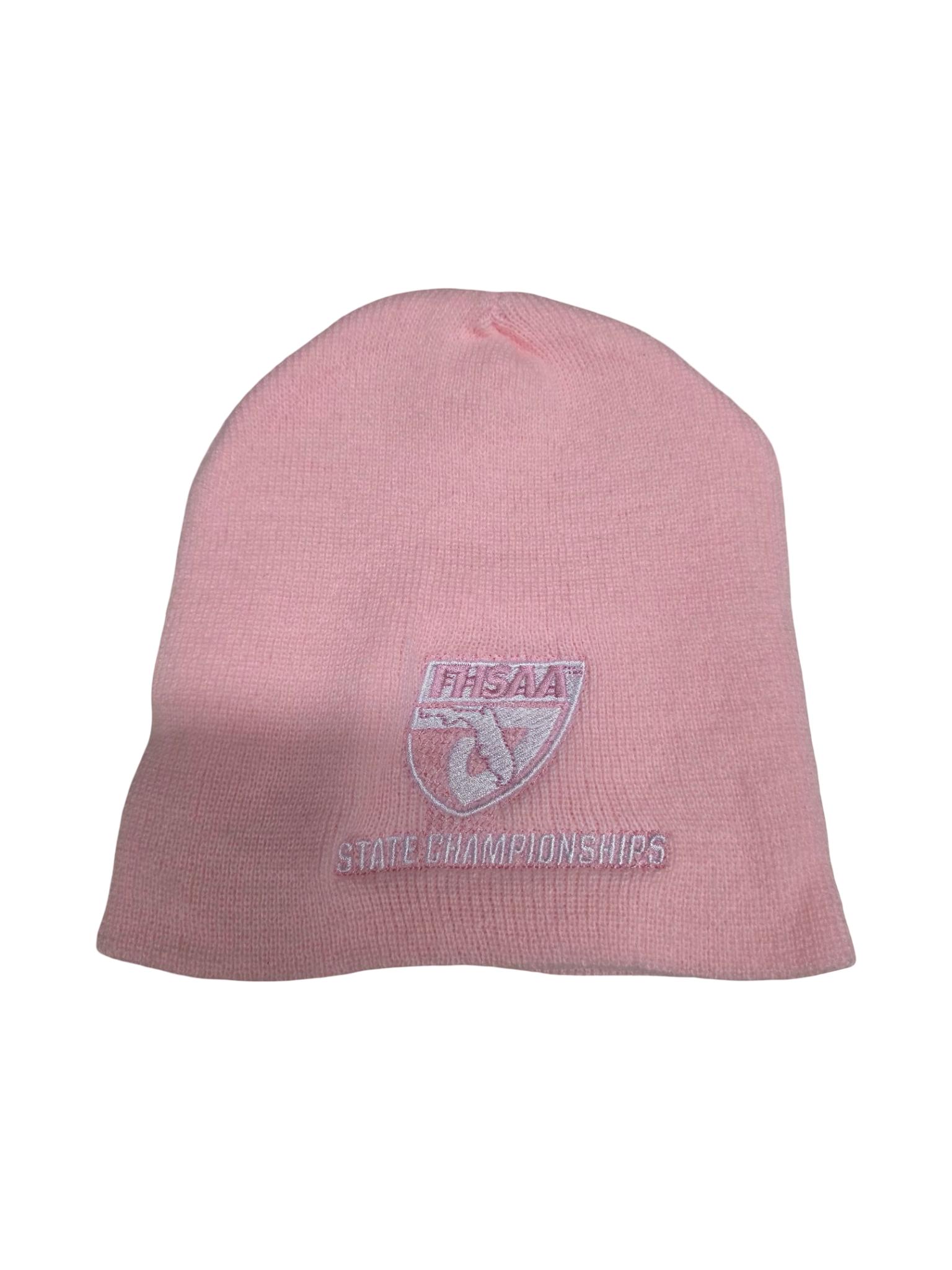 FHSAA Pink Knit Beanie