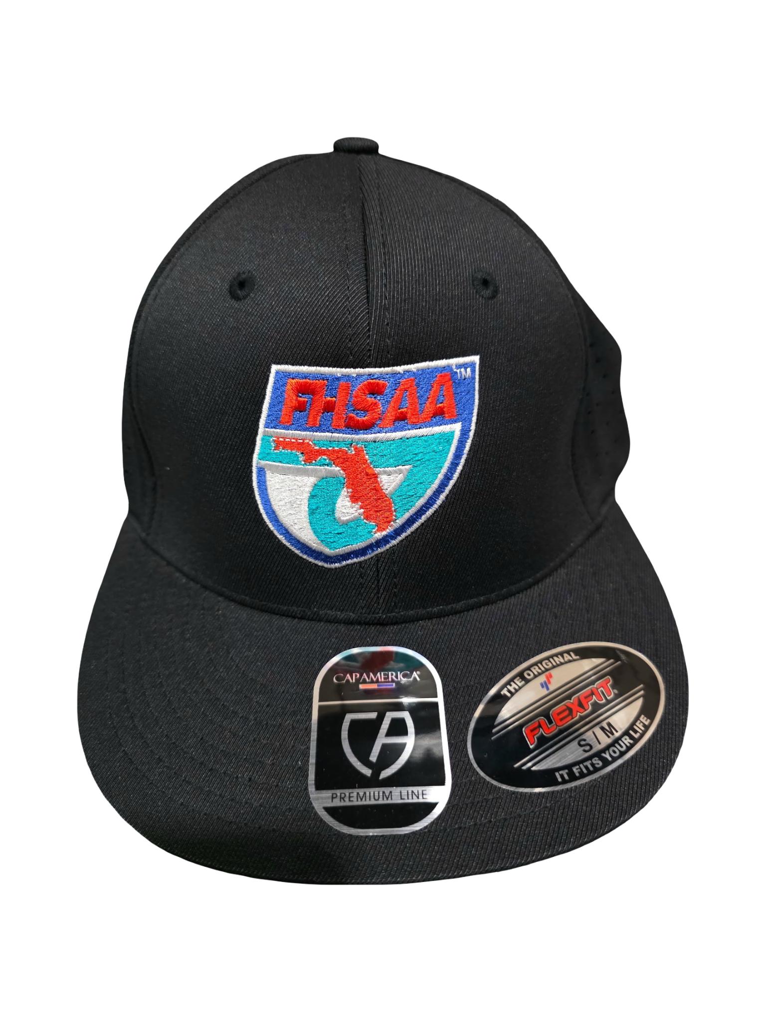 FHSAA State Championships Black Adjustable Hat Logo B
