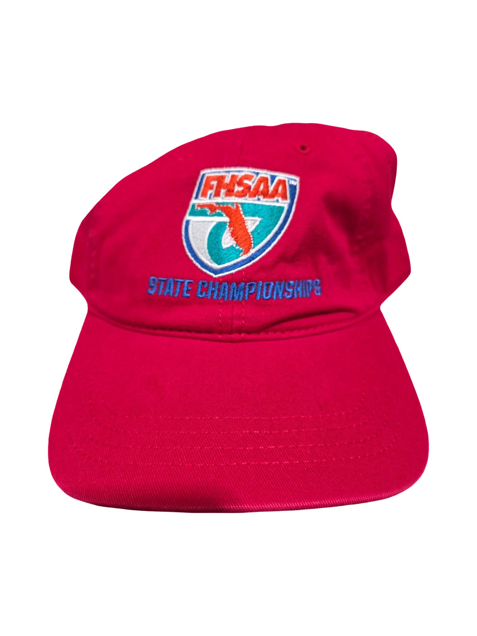 FHSAA State Championships Red Adjustable Hat