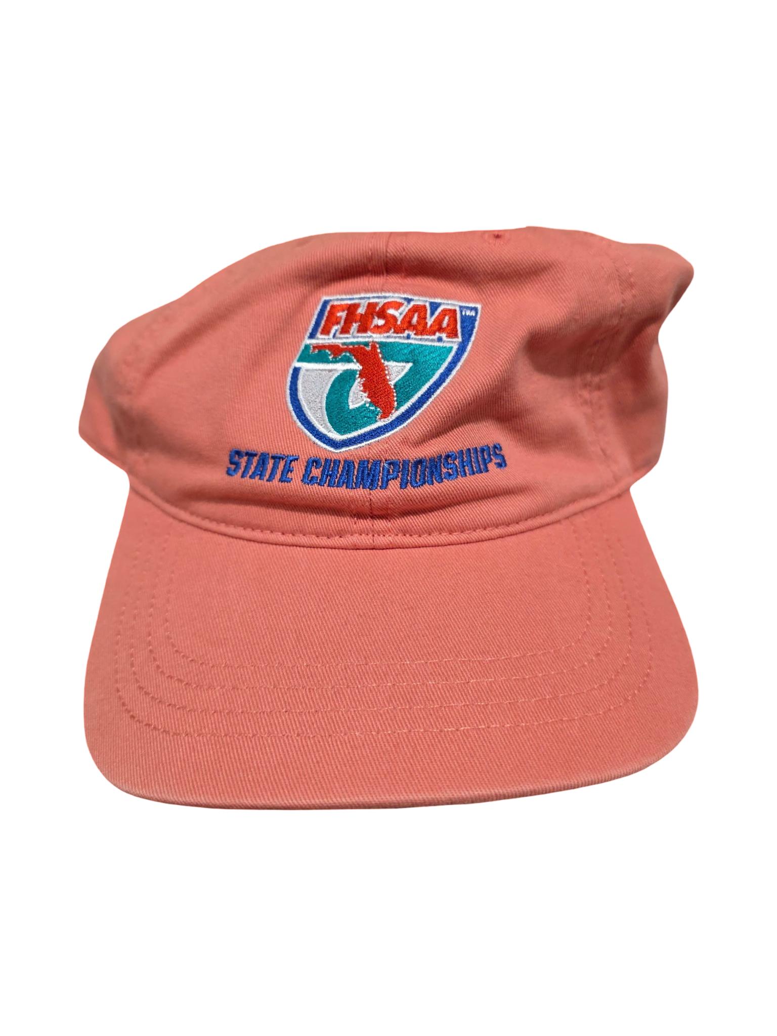 FHSAA State Championships Salmon Adjustable Hat