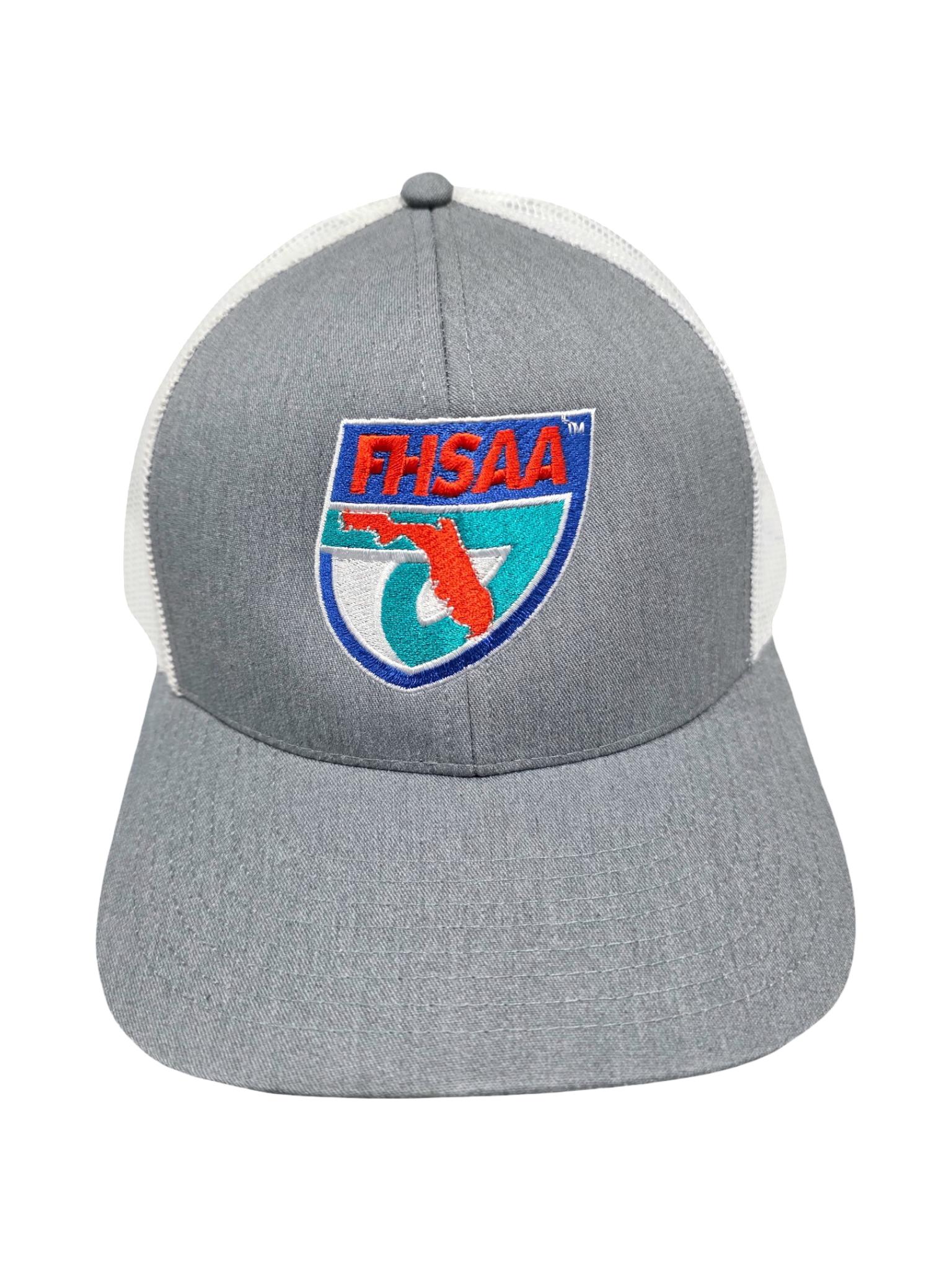 FHSAA Athletic Heather & White Structured Hat