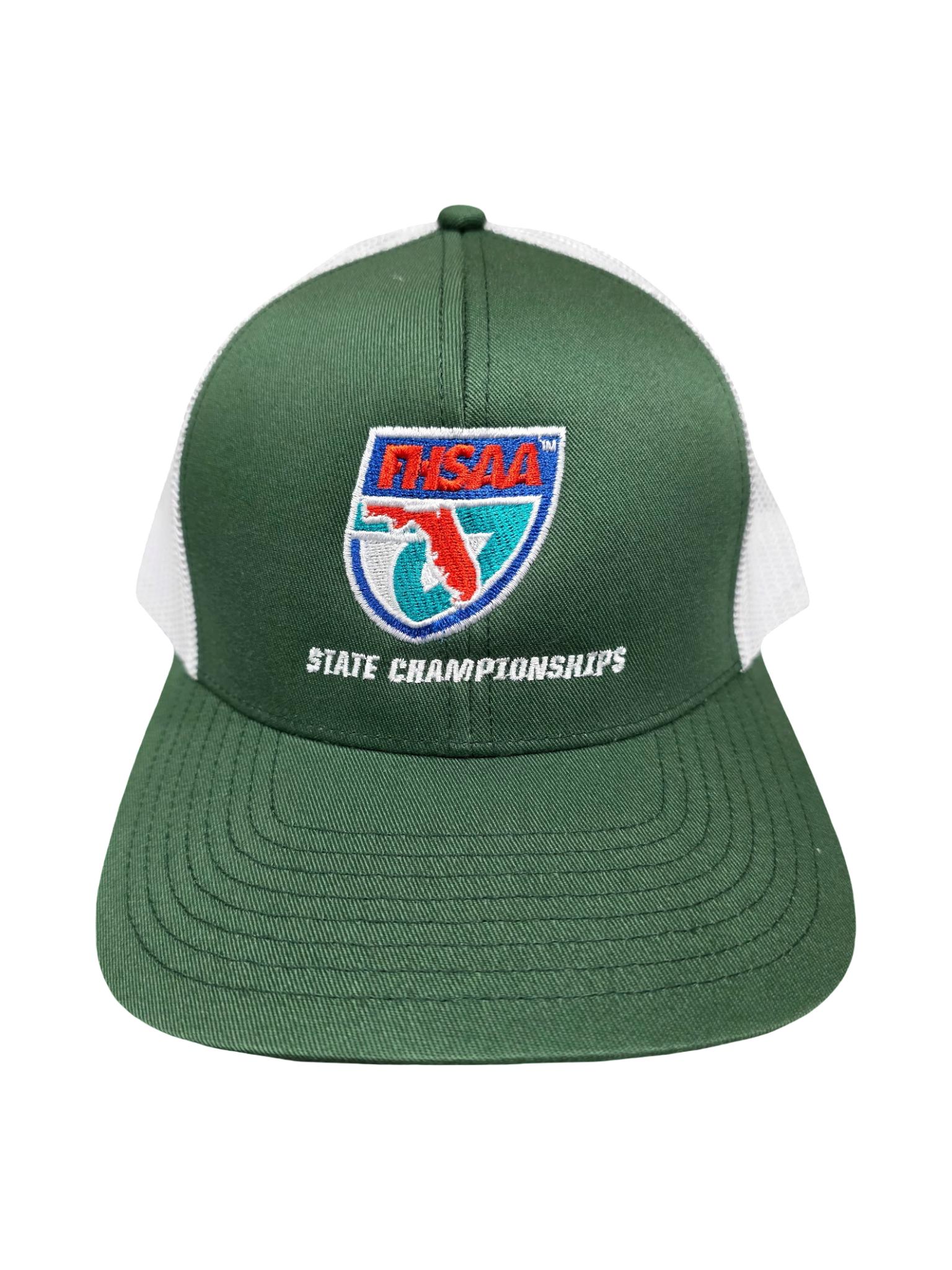 FHSAA Kelly & White Structured Hat
