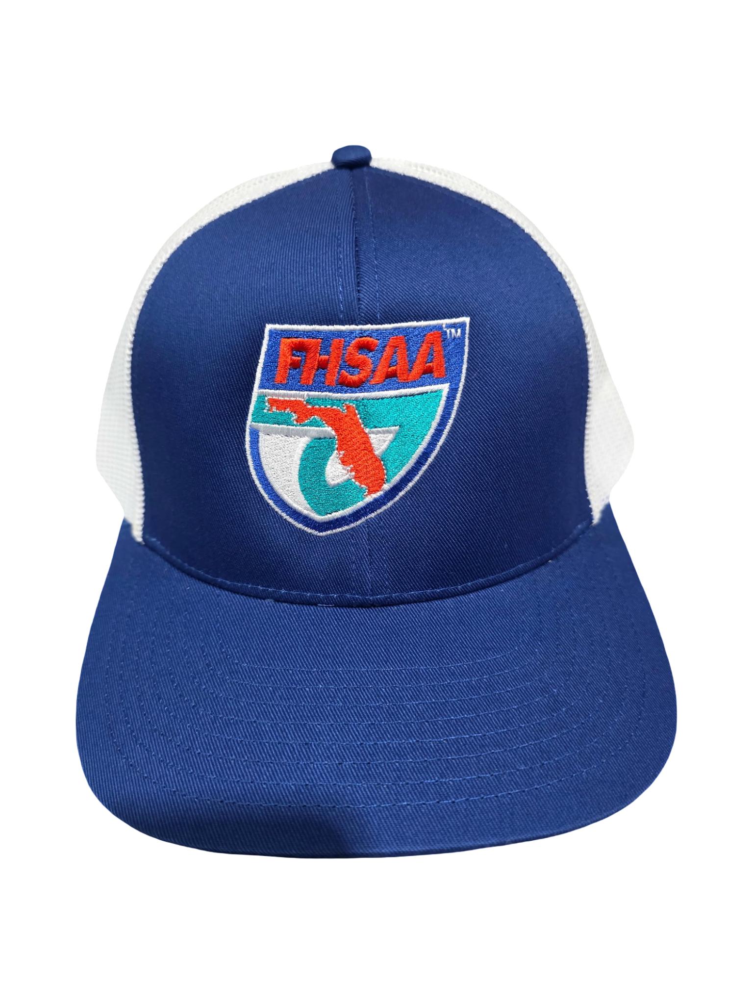 FHSAA Royal & White Structured Hat