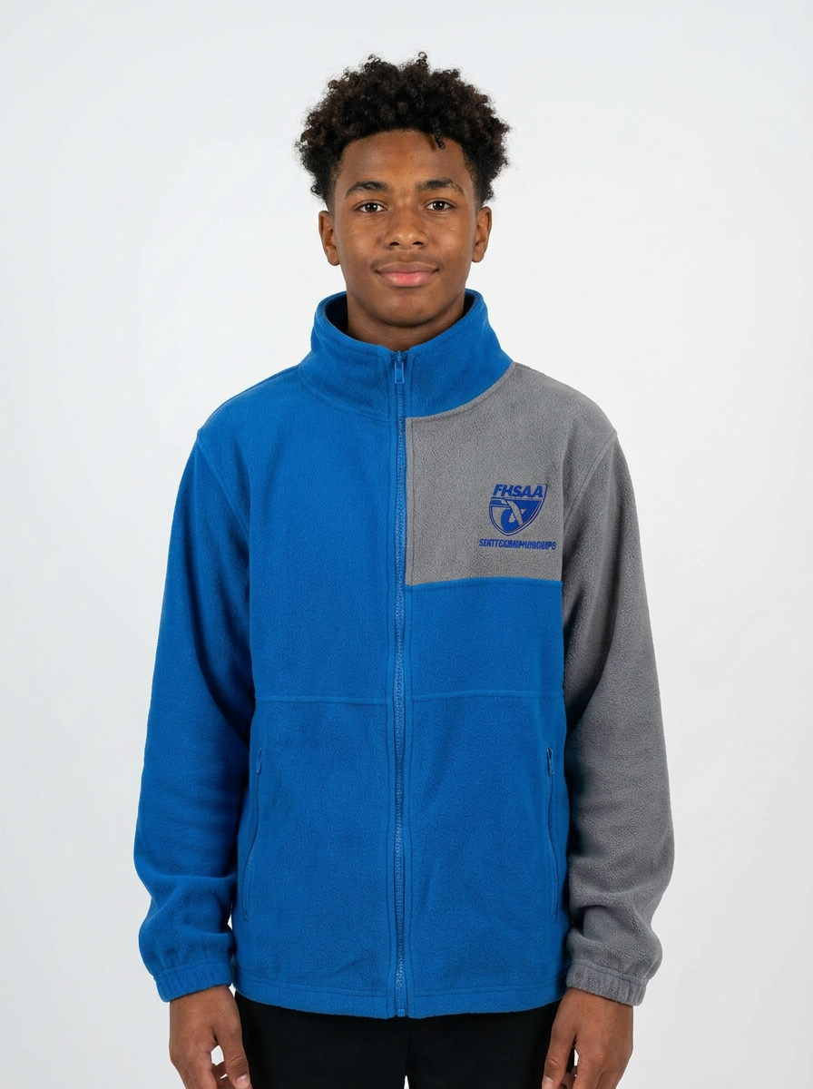 FHSAA State Championships Royal Full-Zip Fleece Jacket