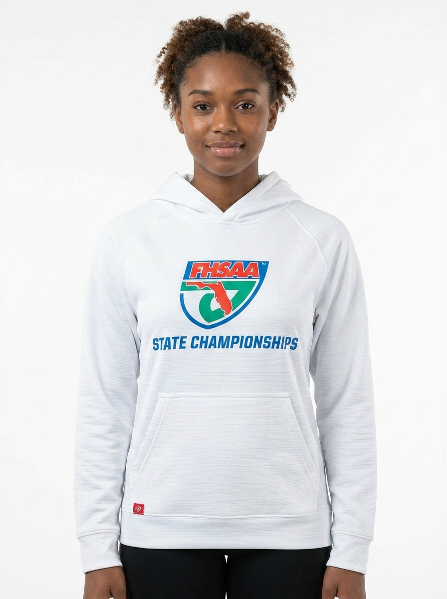 FHSAA State Championships White Performance Hoodie