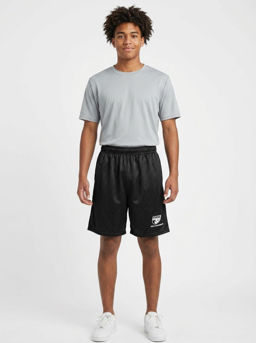 FHSAA State Championships Black Performance Mesh Shorts