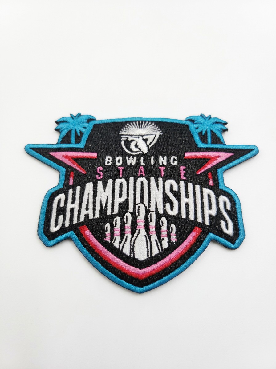 FHSAA Bowling State Championships Embroidered Patch