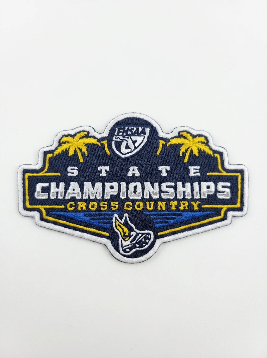 FHSAA Cross Country State Championships Embroidered Patch