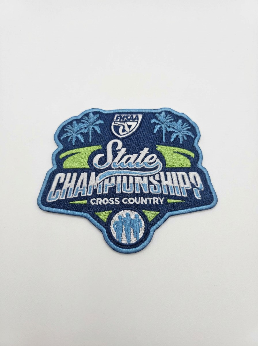 FHSAA Cross Country State Championships Embroidered Patch
