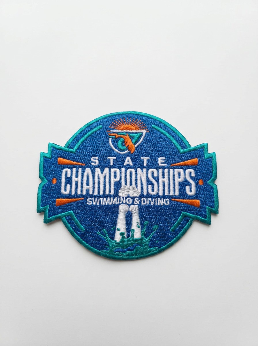 FHSAA Swimming & Diving State Championships Embroidered Patch