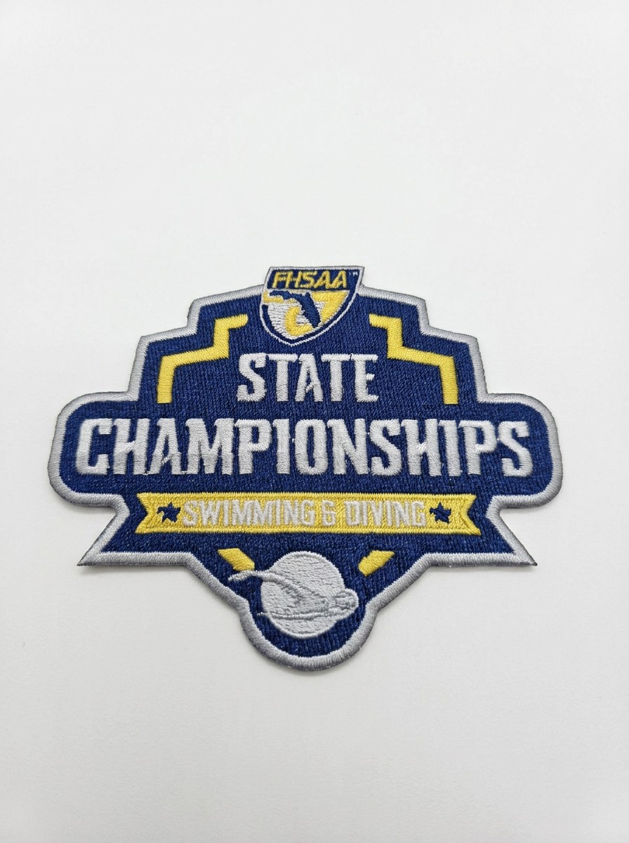 FHSAA Swimming & Diving State Championships Embroidered Patch