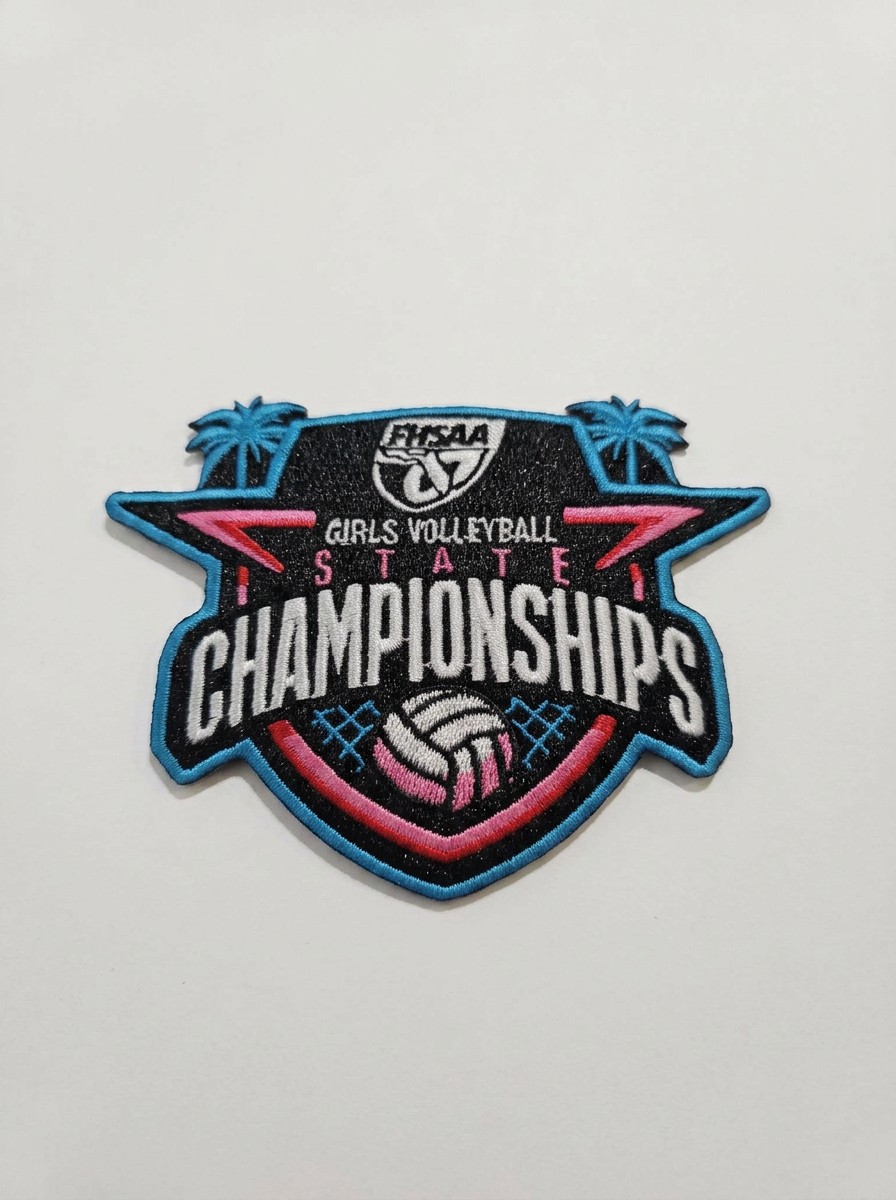 FHSAA Grils Volleyball State Championships Embroidered Patch