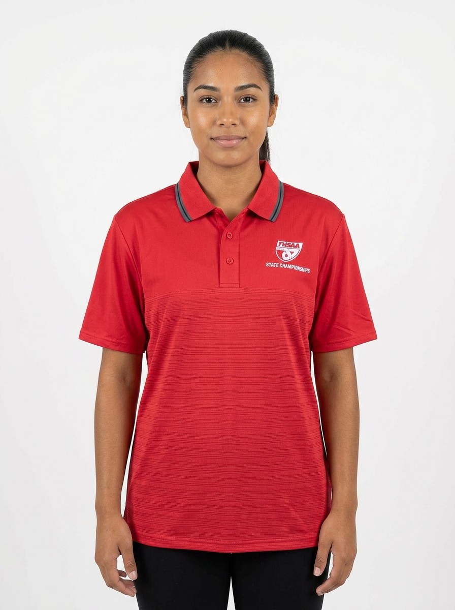 FHSAA State Championships Red Performance Polo