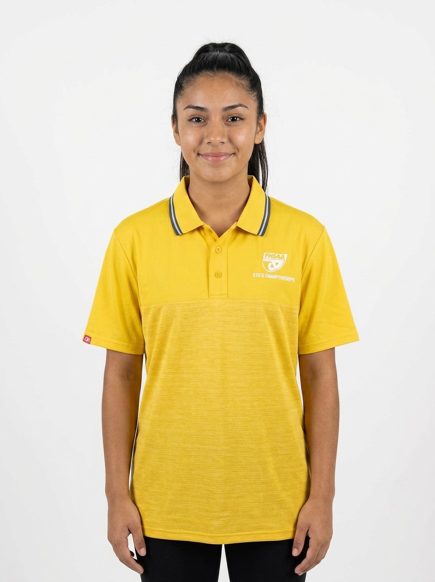 FHSAA State Championships Yellow Performance Polo