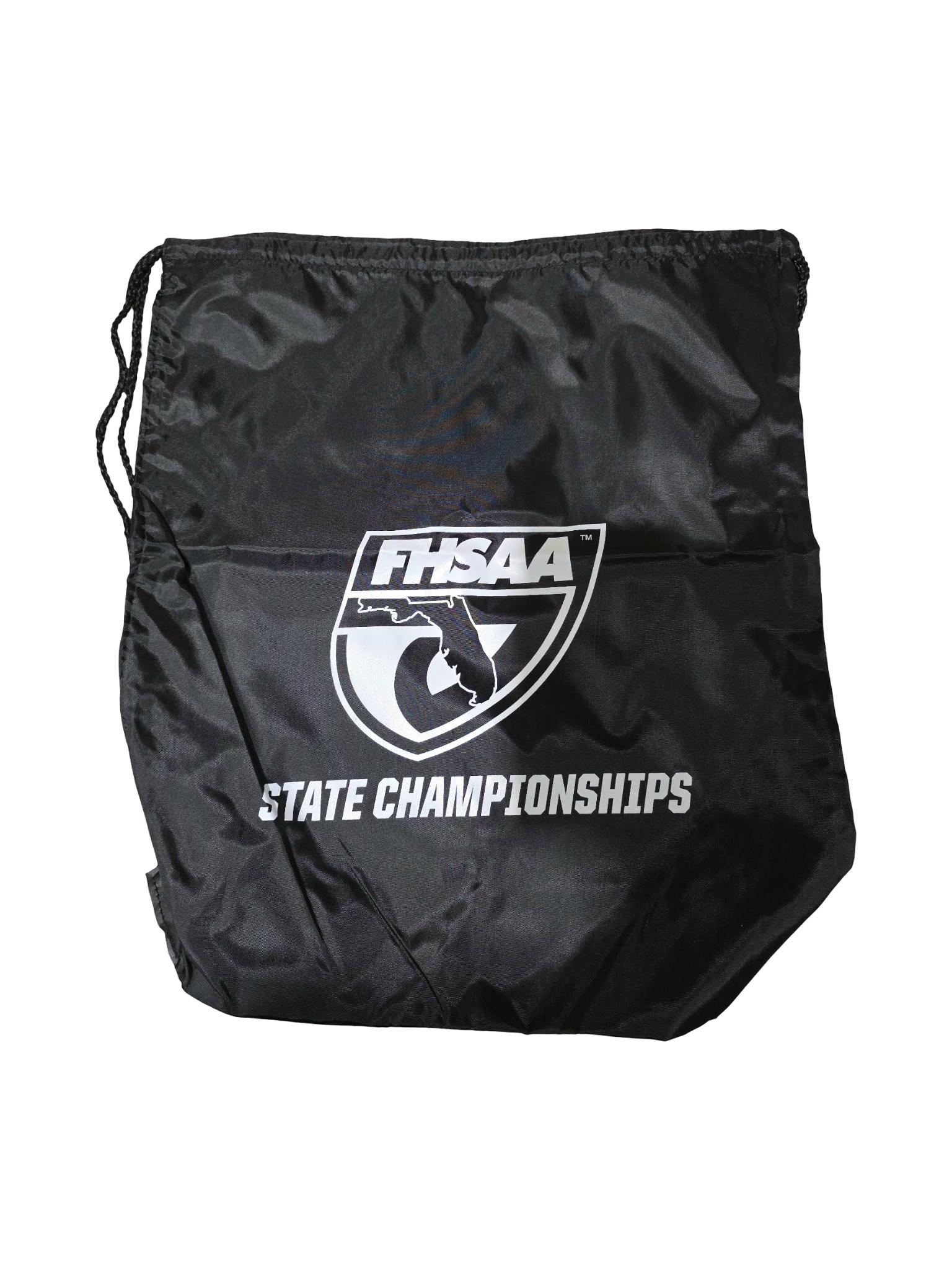 FHSAA State Championships Black Cinch Sack