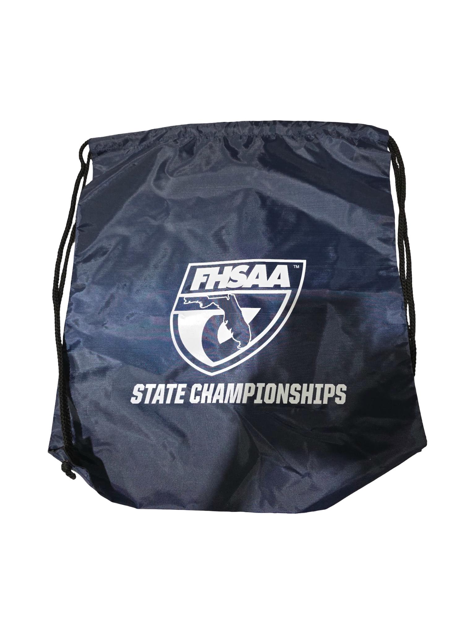 FHSAA State Championships Navy Cinch Sack