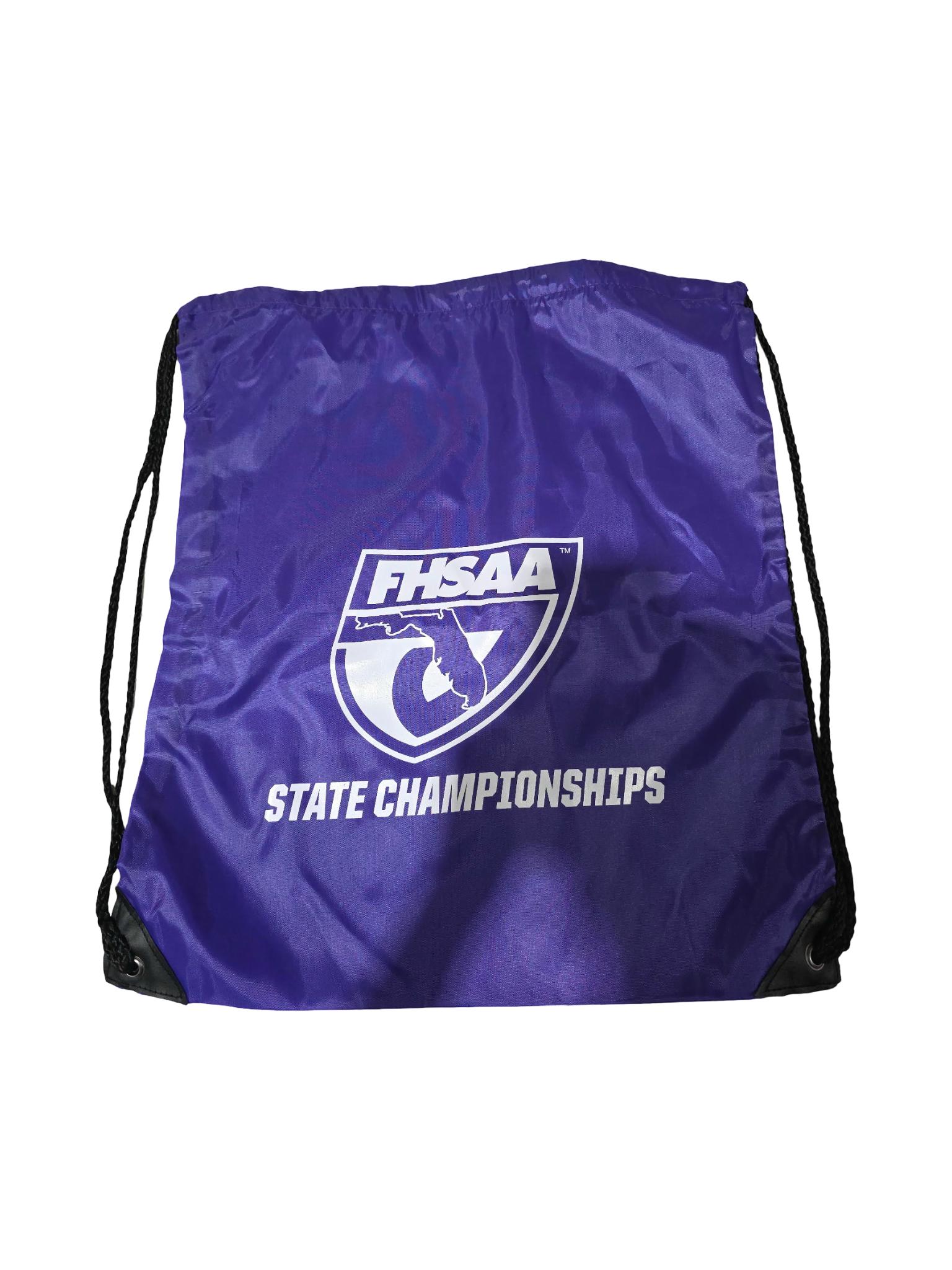 FHSAA State Championships Purple Cinch Sack