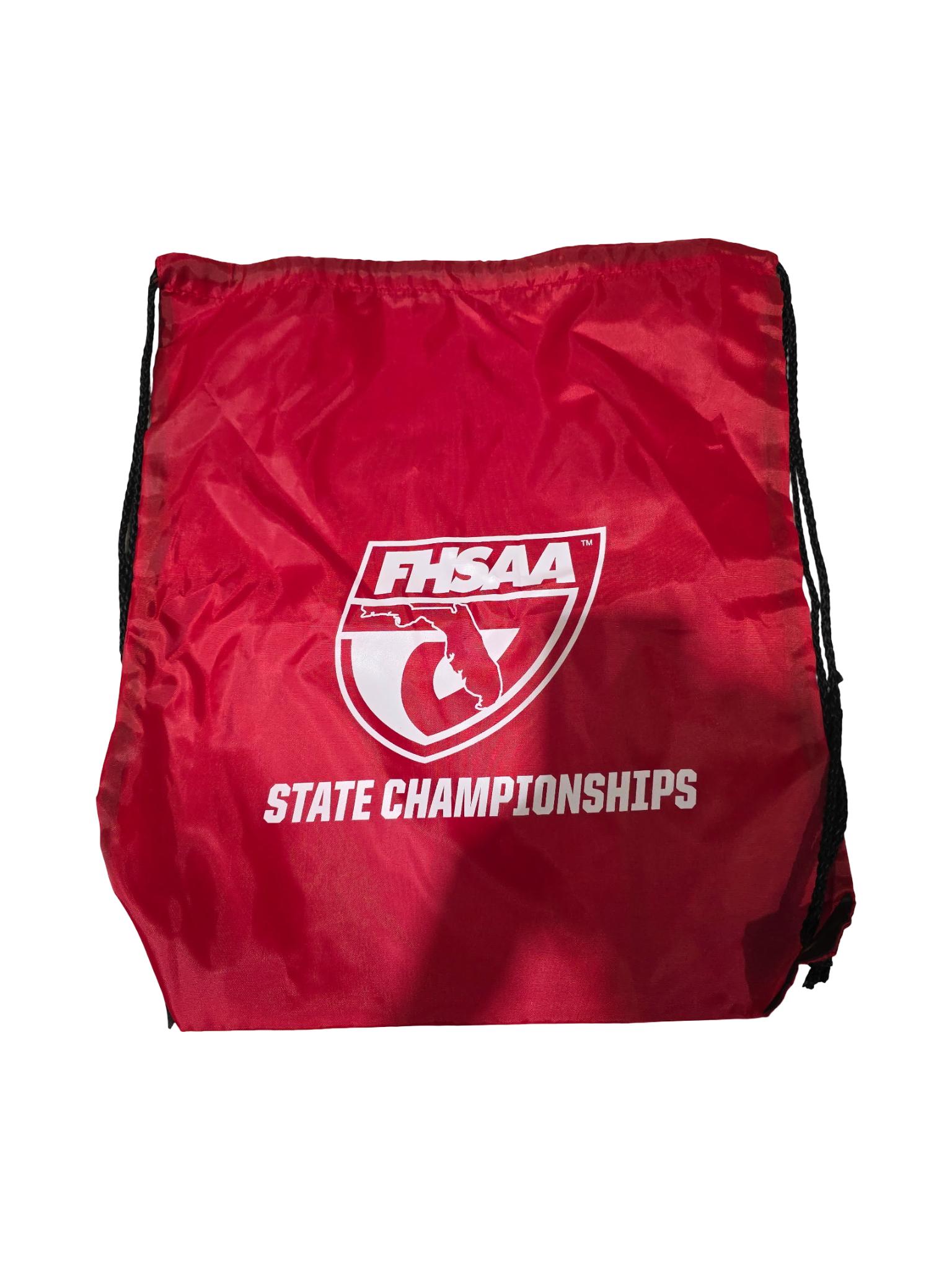 FHSAA State Championships Red Cinch Sack