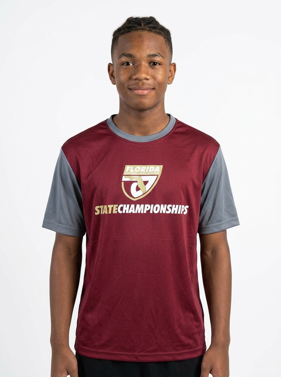 FHSAA State Championships Maroon Performance T-Shirt