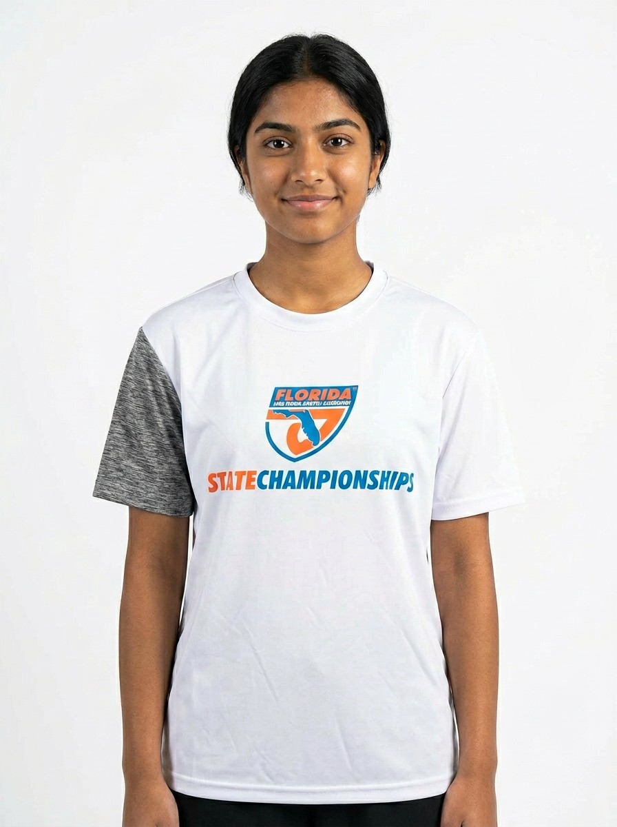 FHSAA State Championships White Performance T-Shirt