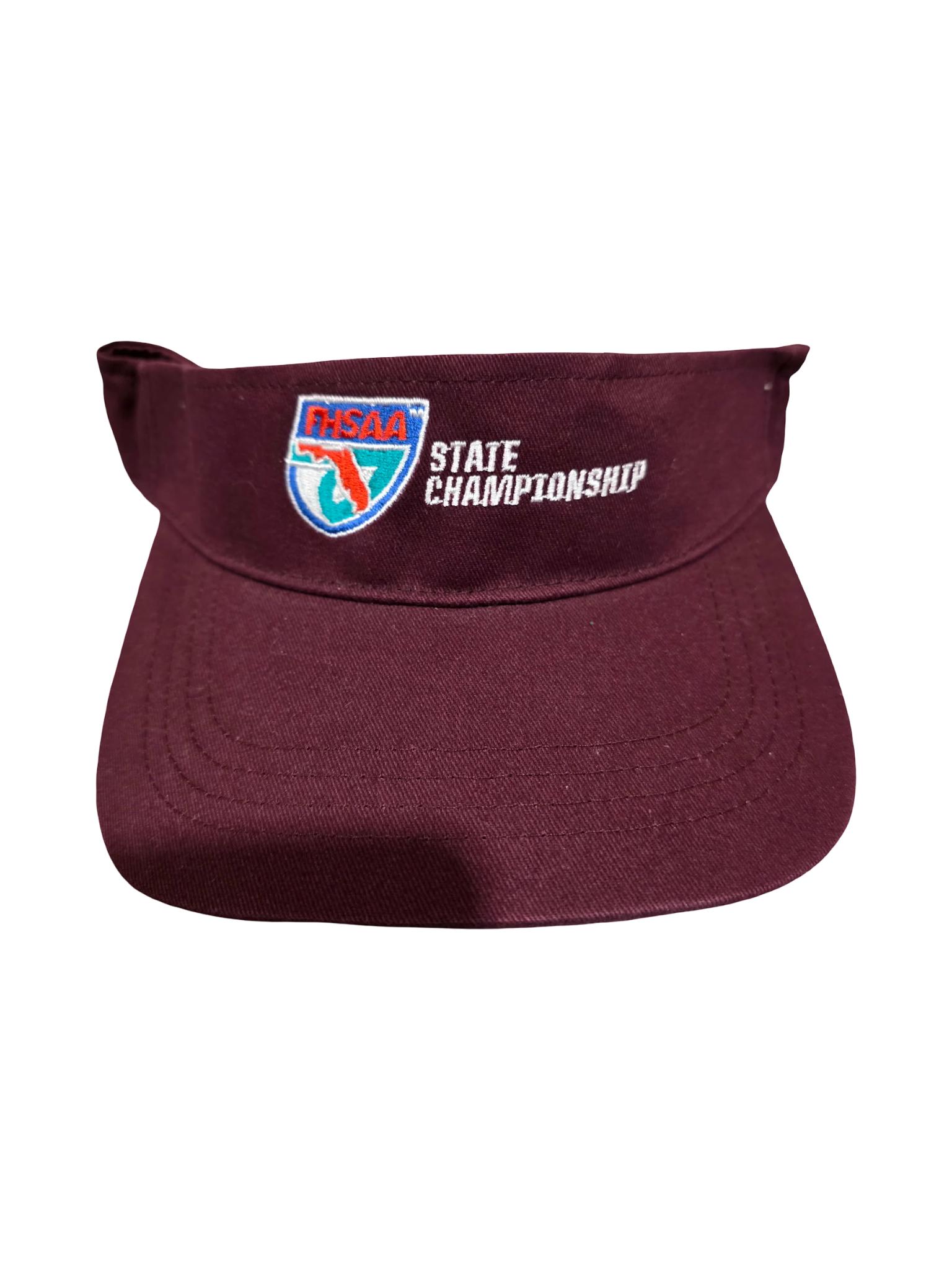FHSAA State Championship Berry Visor