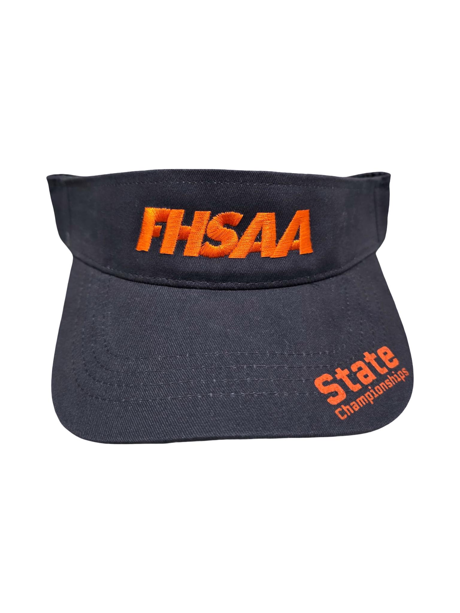FHSAA State Championship Dark Heather Visor
