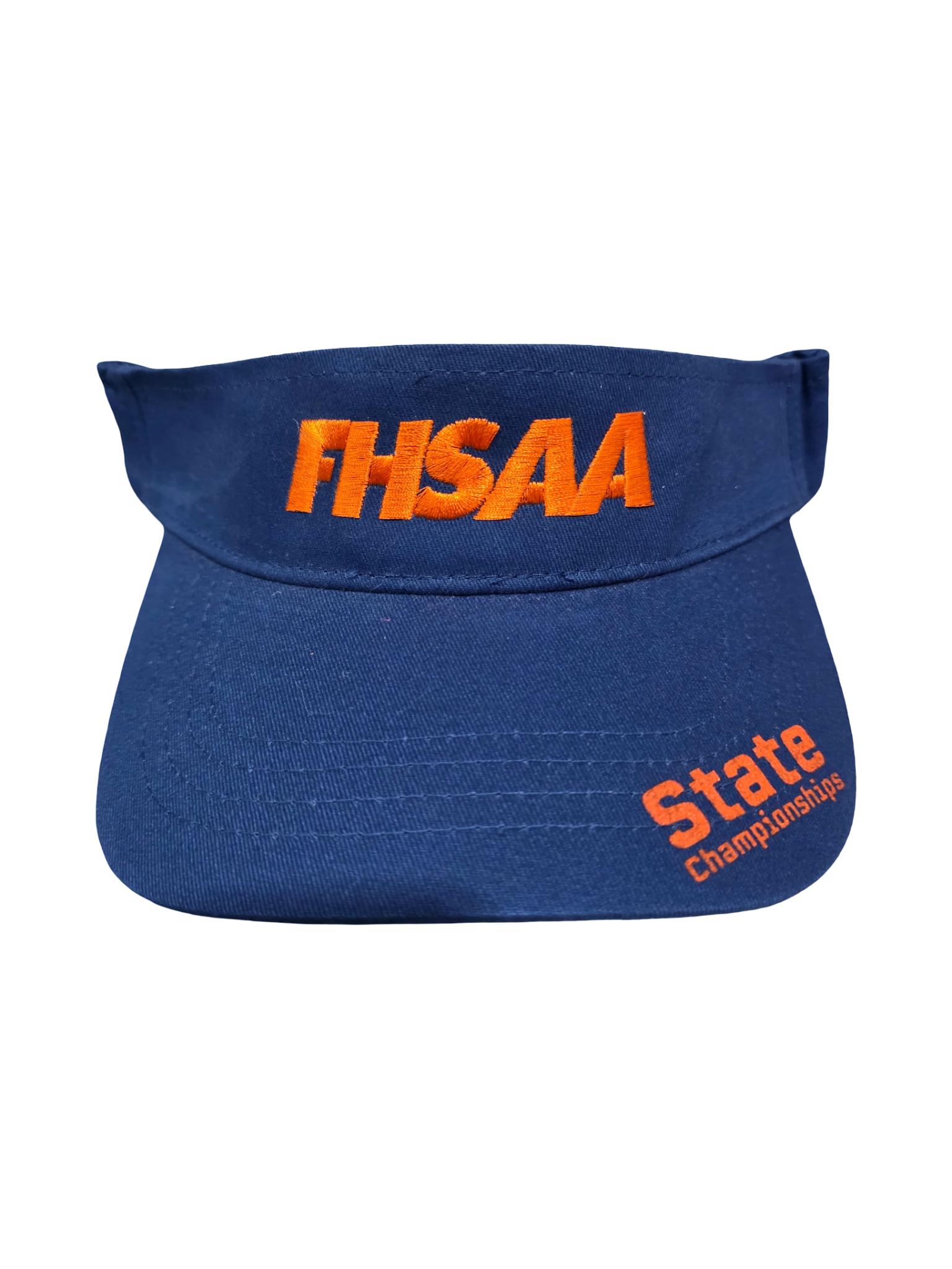 FHSAA State Championship Royal Visor Logo A