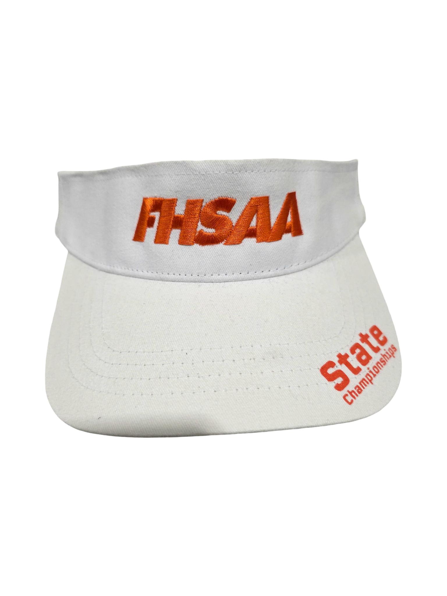 FHSAA State Championship White Visor