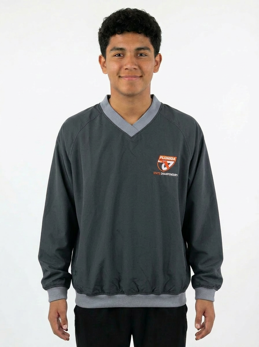 FHSAA State Championships Grey Performance Windbreaker Pullover